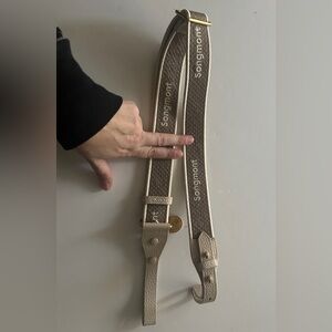 Songmont Bag Strap - Taupe + Cream